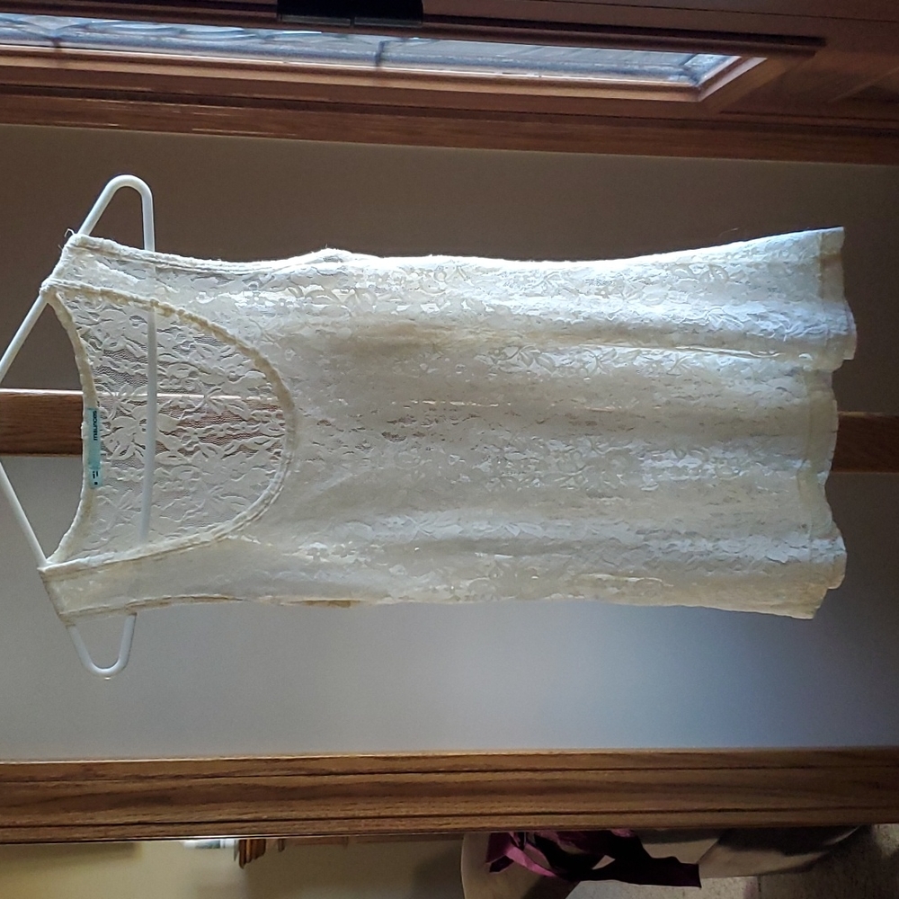Lace tank top